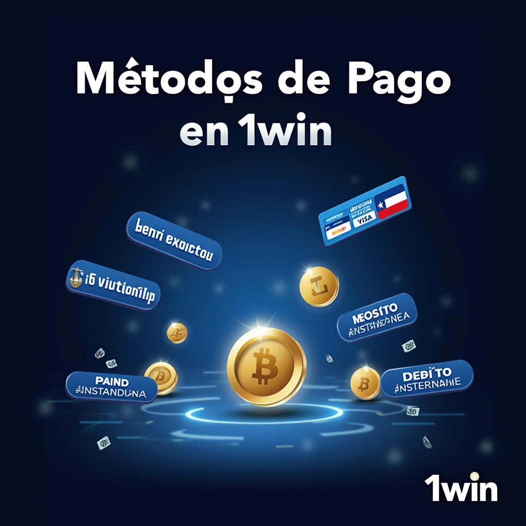 Métodos de pago en 1win Chile